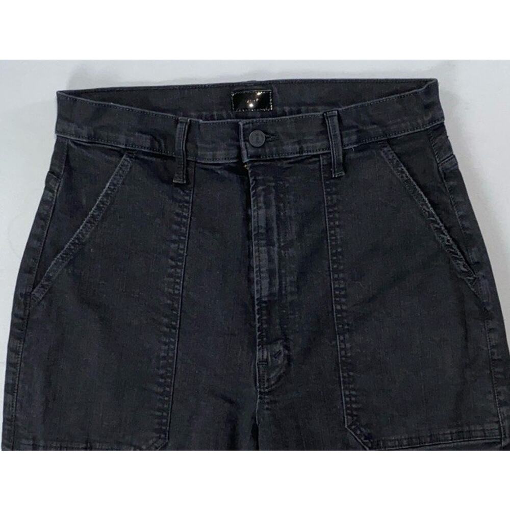 Mother The Wrapper Patch Springy Ankle Jogger Jeans in Not Guilty. Women's 30. - Picture 6 of 9